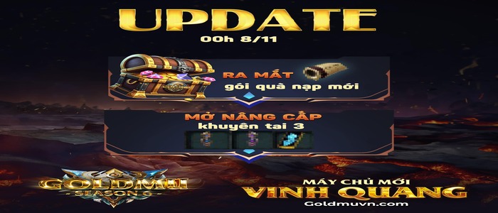 Update Lộ Trình 60 Ngày Máy Chủ Vinh Quang