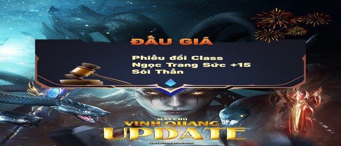 Event Đấu Giá Tuần 17 Máy Chủ Vinh Quang